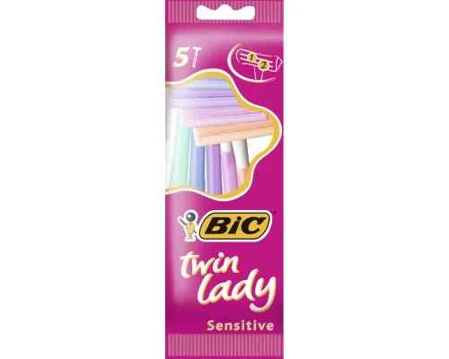 Бритва Bic Twin Lady 5 шт. (3086127500934)