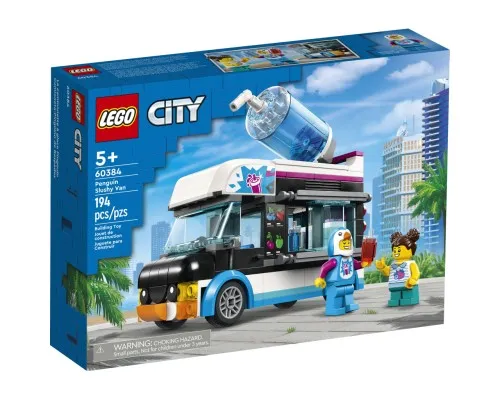 Конструктор LEGO City Веселий фургон пінгвіна 194 деталі (60384)