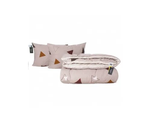 Ковдра MirSon Набір Tencel Зима №3071 Color Fun Line Geometry (ковдра + 2 подушки середні) 155х215+2х50х70 (2200004848020)