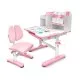 Парта со стулом Evo-kids Panda pink (BD-28 PN)