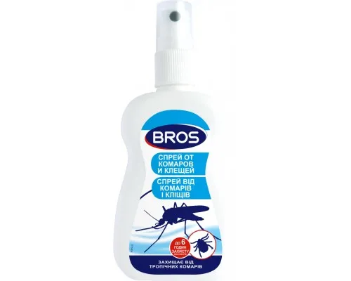 Спрей від комах Bros від комарів і кліщів 50 мл (5904517061248)