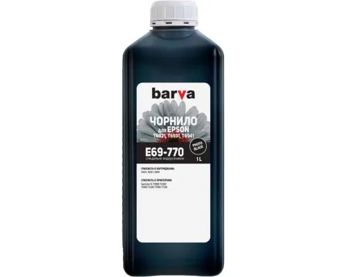 Чорнило Barva Epson E69, 1 л, Photo-Black (E69-770)