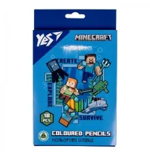 Олівці кольорові Yes 18 кол Minecraft (290715)