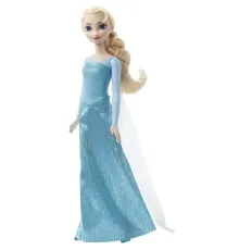 Кукла Disney Princess Эльза из м/ф Ледяное сердце в платье со шлейфом (HLW47)
