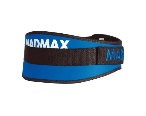 Атлетический пояс MadMax MFB-421 Simply the Best неопреновий Blue XXL (MFB-421-BLU_XXL)