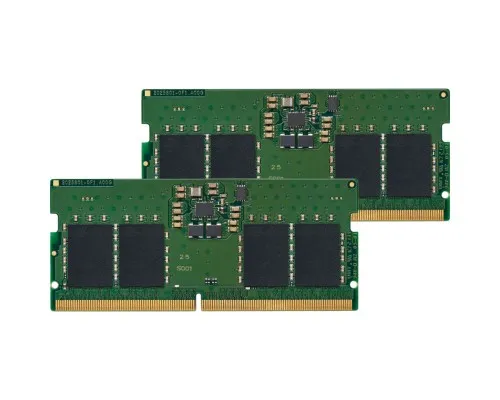 Модуль памяти для ноутбука SoDIMM DDR5 32GB (2x16GB) 4800 MHz Kingston (KVR48S40BS8K2-32)