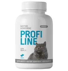 Вітаміни для котів ProVET Profiline Біотин комплекс для шерсті 180 табл (4823082431618)