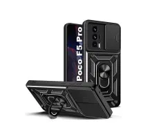 Чохол до мобільного телефона BeCover Military Poco F5 Pro Black (709997)