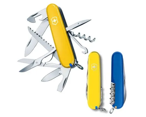 Ніж Victorinox Huntsman Ukraine 91 мм Жовто-синій (1.3713.8.2)