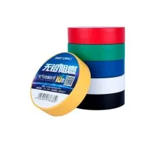 Ізоляційна стрічка CHNT 0.16мм*18мм*10м Yellow-Green, 600v, temp -5°С/+ 80°С, 10 шт. (0,16мм*18мм*10м-YG)