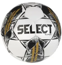 М'яч футбольний Select Super FIFA v23 білий, сірий Уні 5 (5703543315307)