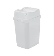 Контейнер для мусора Dunya Plastik Fantasy Белый 50 л (09715/білий)