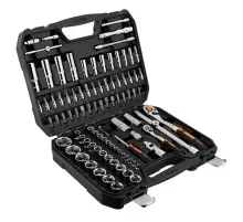 Набір інструментів Neo Tools 94шт, 1/2", 1/4", CrV, кейс (10-062)