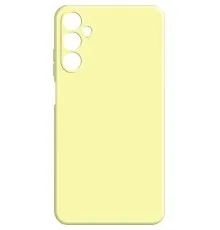 Чохол до мобільного телефона MAKE Samsung M15 Silicone Yellow (MCL-SM15YE)