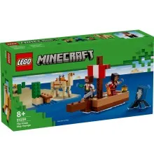 Конструктор LEGO Minecraft Путешествие на пиратском корабле (21259-)