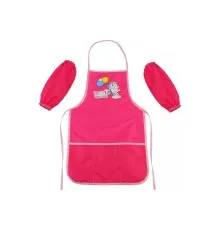 Фартук для творчества Cool For School с нарукавниками, розовый (CF61490-09)