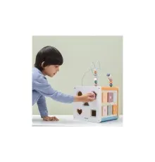 Развивающая игрушка Viga Toys Бизикуб деревянный PolarB 8 в 1 (44098)