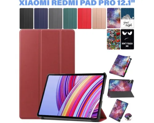 Чохол до планшета BeCover Smart Case Xiaomi Redmi Pad Pro 12.1'' Red Wine (711304)