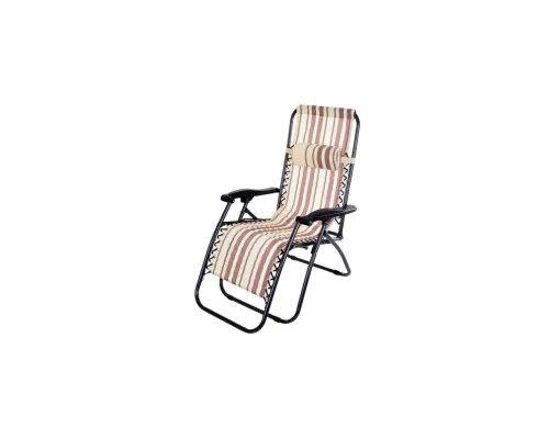 Кресло складное Stenson 180х65х115 см Beige (MH-3066A beige)
