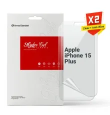 Плівка захисна Armorstandart Kit Clear + Anti-Blue Apple iPhone 15 Plus (ARM80678)