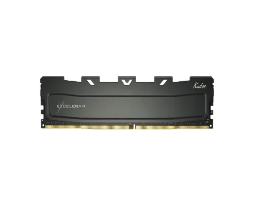 Модуль пам'яті для комп'ютера DDR4 16GB 2666 MHz Black Kudos eXceleram (EKBLACK4162619X)