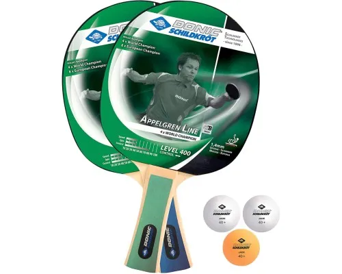 Комплект для настільного тенісу Donic Appelgren 400 2-player set (788638)