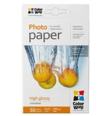 Фотопапір ColorWay 10x15 200г glossy, 50с (PG2000504R)