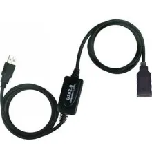 Дата кабель USB 2.0 AM/AF активний Viewcon (VV 043-25м.)