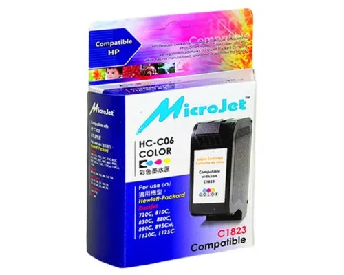 Картридж Microjet для HP №23 Color (C1823D) (HC-C06)