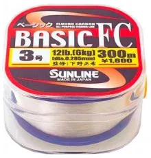 Флюорокарбон Sunline Basic FC 300м 0.235мм #2 8LB (1658.00.96)