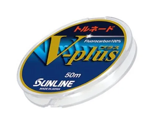 Флюорокарбон Sunline V-Plus 50м #1,25 0.19мм 2,5кг (1658.07.23)