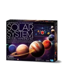 Набір для експериментів 4М для досліджень 3D-модель Сонячної системи (00-05520)
