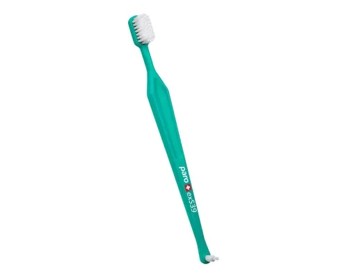 Зубна щітка Paro Swiss exS39 ультрамяка зелена (7610458007143-green)