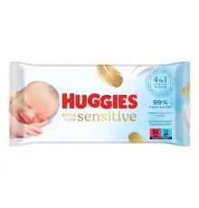 Детские влажные салфетки Huggies Pure Extra Care 56шт (5029053568706)