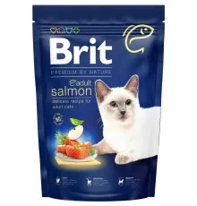 Сухий корм для кішок Brit Premium by Nature Cat Adult Salmon 1.5 кг (8595602553136)