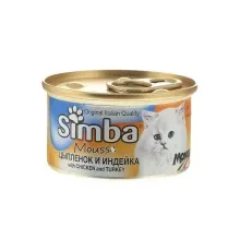 Консерви для котів Simba Cat Wet курка та індичка 85 г (8009470009447)