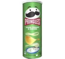 Чипсы Pringles Sour Cream&Onion Сметана-лук 165г (5053990101597)