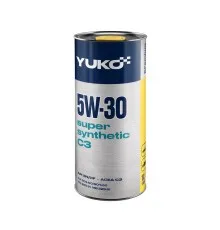 Моторна олива Yuko SUPER SYNTHETIC C3 5W-30 1л (4820070245653)