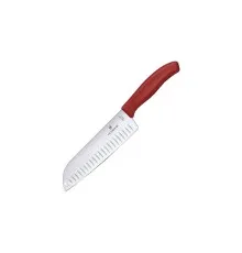 Кухонный нож Victorinox SwissClassic Santoku 17см Red (6.8521.17G)