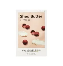 Маска для обличчя Missha Airy Fit Shea Butter Sheet Mask З олією ши 19 г (8809581454798)
