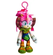 Мягкая игрушка Sonic Prime на клипсе – Эми 15 см (SON7004F)
