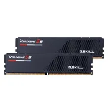Модуль пам'яті для комп'ютера DDR5 48GB (2x24GB) 6000 MHz Ripjaws S5 G.Skill (F5-6000J4048F24GX2-RS5K)