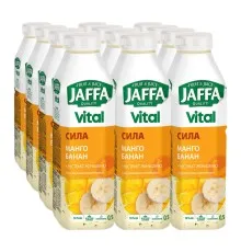 Напій Jaffa соковмісний Vital Power Манго та банан з екстрактом женьшеню 500 мл (4820016253735)