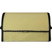 Сумка-органайзер EVAtech M-PRO 32x50x30 см. Ромб бежевий з чорним кантом (BS13642OM3RIB)