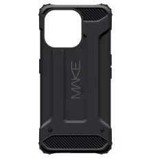 Чохол до мобільного телефона MAKE Apple iPhone 15 Pro Max Panzer Black (MCN-AI15PMBK)