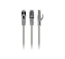 Патч-корд 2м S/FTP Cat 6A CU LSZH grey Cablexpert (PP6A-LSZHCU-2M)