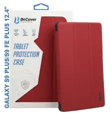 Чохол до планшета BeCover Smart Case Samsung Tab S9 Plus (SM-X810/SM-X816)/S9 FE Plus (SM-X610/SM-X616) 12.4" Red Wine (710372)