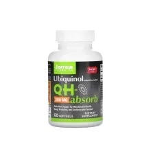Антиоксидант Jarrow Formulas Убіхінол 200 мг, Ubiquinol QH-Absorb, 60 желатинових капсул (JRW06026)