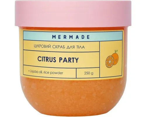 Скраб для тіла Mermade Citrus Party Цукровий 250 г (4820241303755)