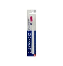Зубна щітка Curaprox CS 5460 Ultra Soft Ультрам'яка D 0.10 мм Біла з рожевою щетиною (CS 5460-17)